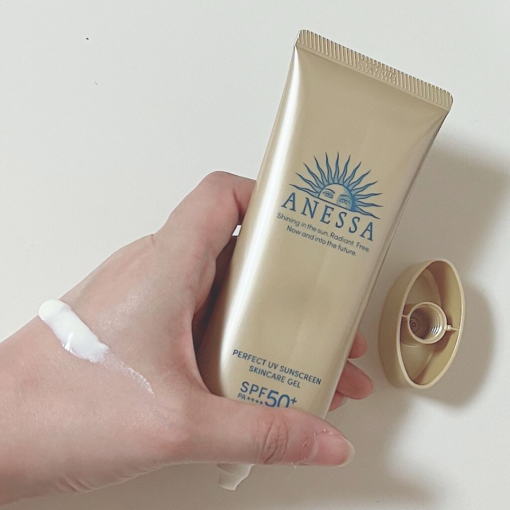 パーフェクトUV スキンケアジェル N/アネッサ/日焼け止め・UVケアを使ったクチコミ(2枚目)