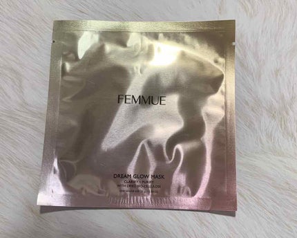 ドリームグロウマスク CP(肌引き締め・ブースター)/FEMMUE/シートマスク・パックを使ったクチコミ(1枚目)