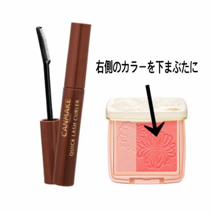 クイックラッシュカーラー/キャンメイク/マスカラ下地を使ったクチコミ(2枚目)