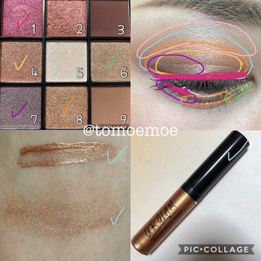 UR GLAM　BLOOMING EYE COLOR PALETTE/U R GLAM/アイシャドウパレットを使ったクチコミ（3枚目）