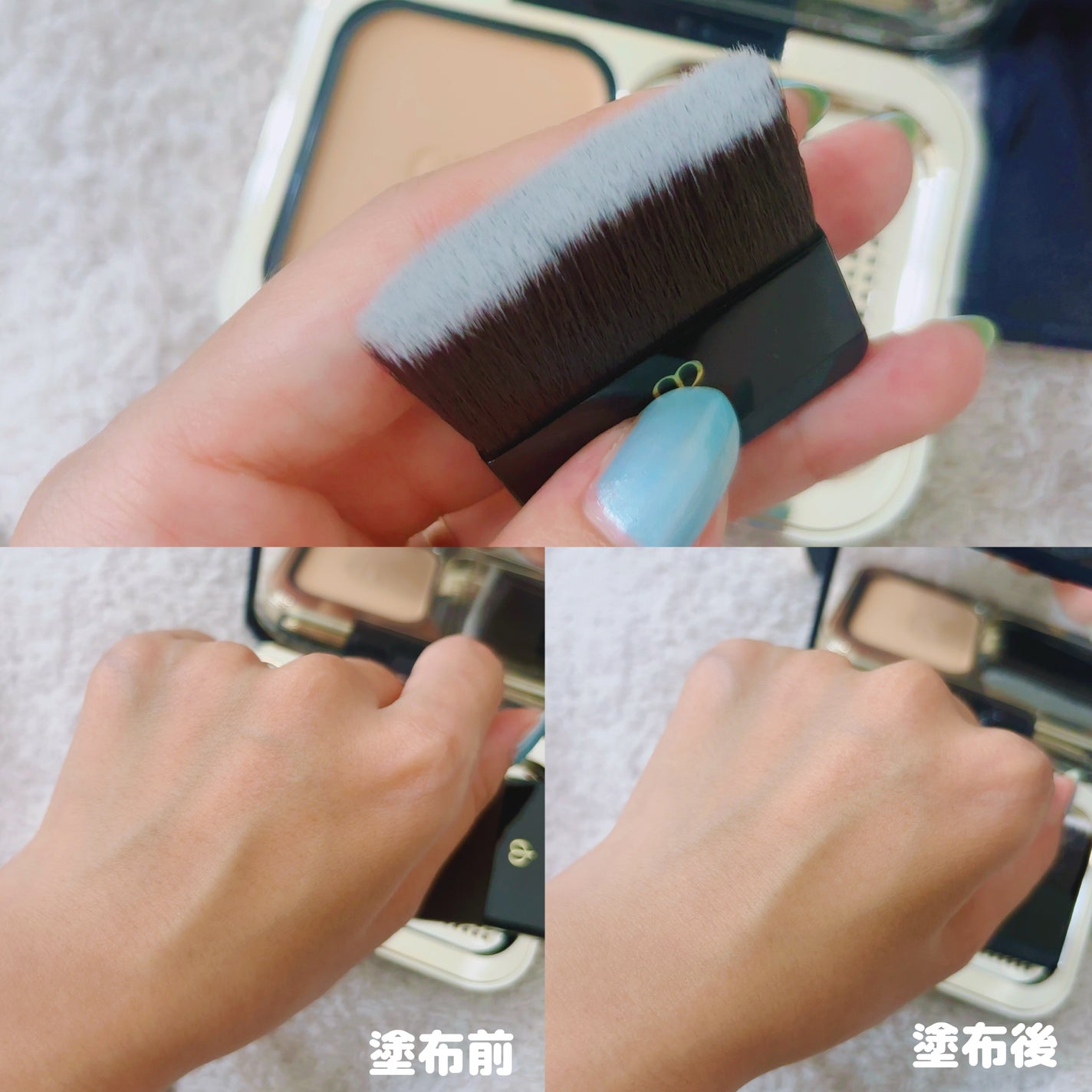 クレ・ド・ポー ボーテ  タンプードルエクラⅡ/クレ・ド・ポー ボーテ/パウダーファンデーションを使ったクチコミ(3枚目)