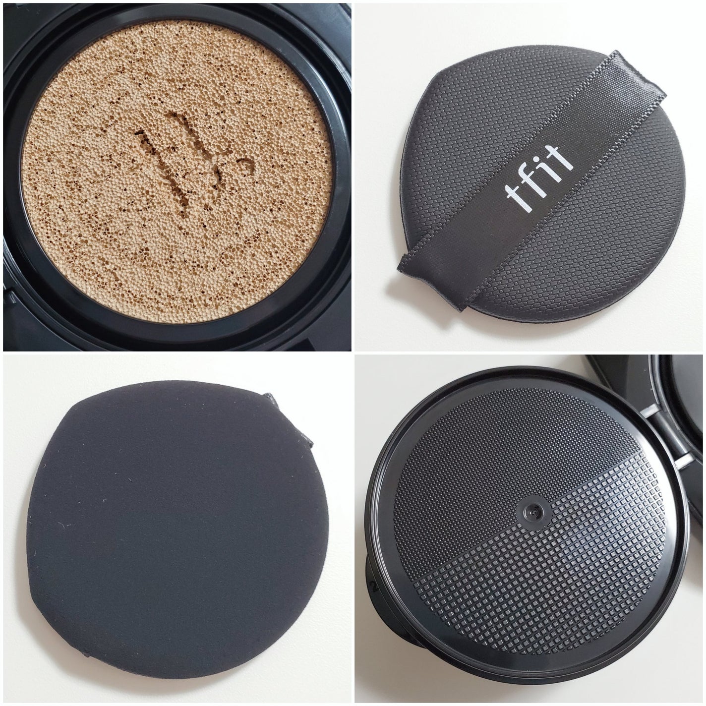 レイヤリングフィット グロークッションEX/TFIT/クッションファンデーションを使ったクチコミ(2枚目)