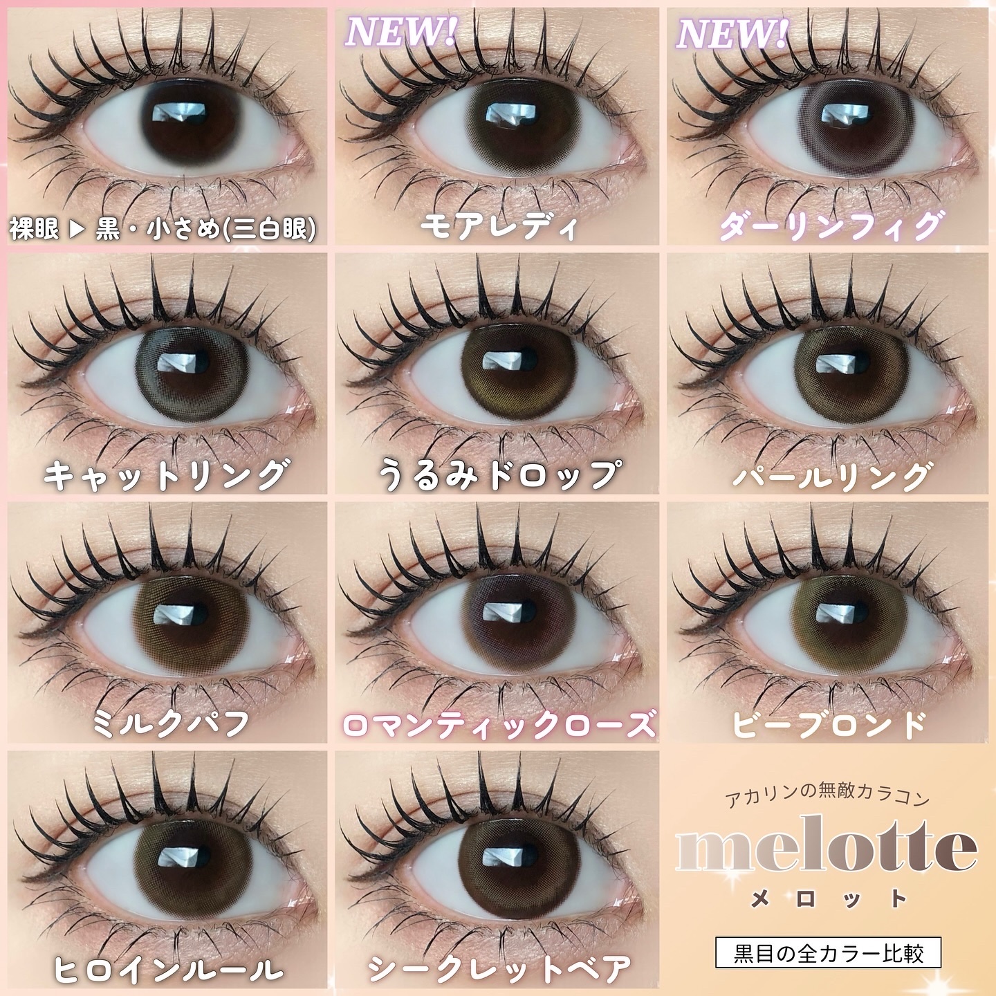 melotte 1day/melotte/ワンデー（１DAY）カラコンを使ったクチコミ（1枚目）