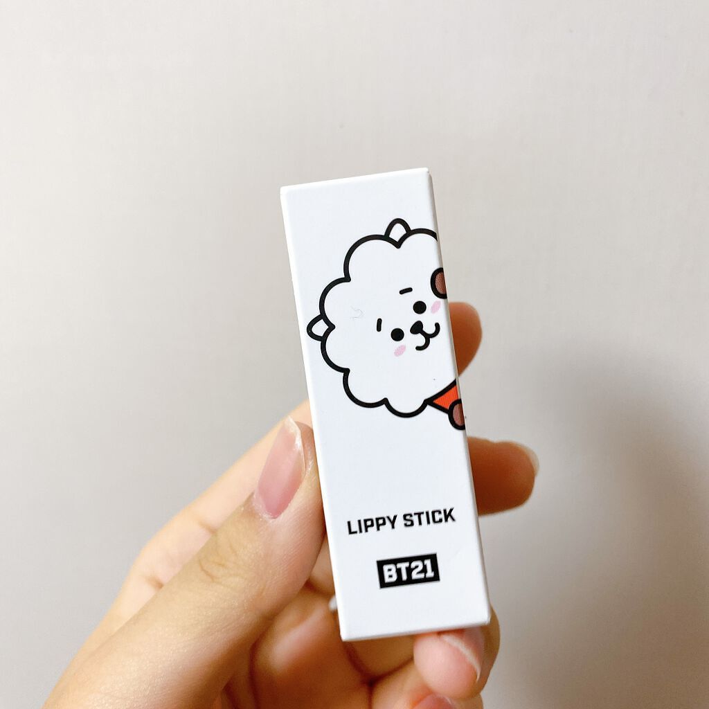 BT21 × VT Cosmetic リッピースティック 01 ブラウンドーン/VT/口紅を使ったクチコミ（3枚目）