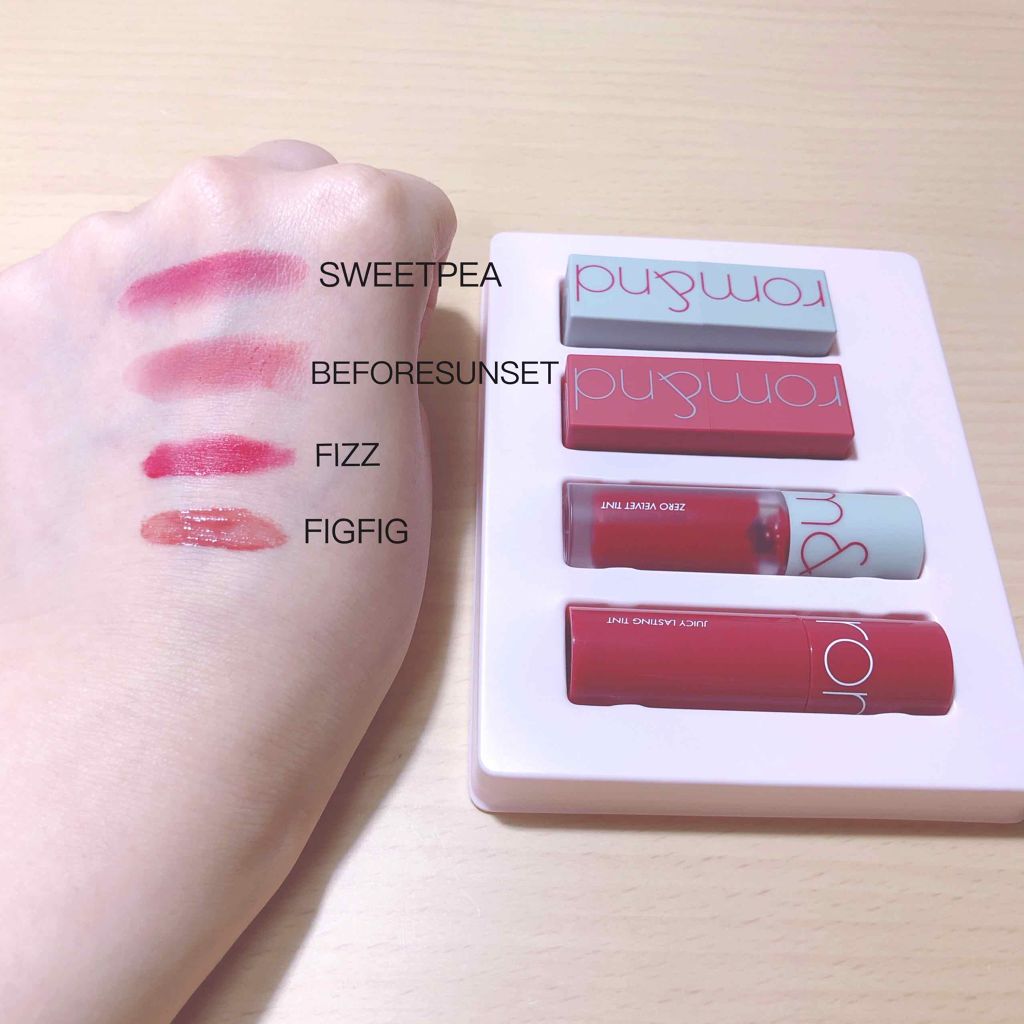 ゼログラムマットリップスティック/rom&nd/口紅を使ったクチコミ（2枚目）