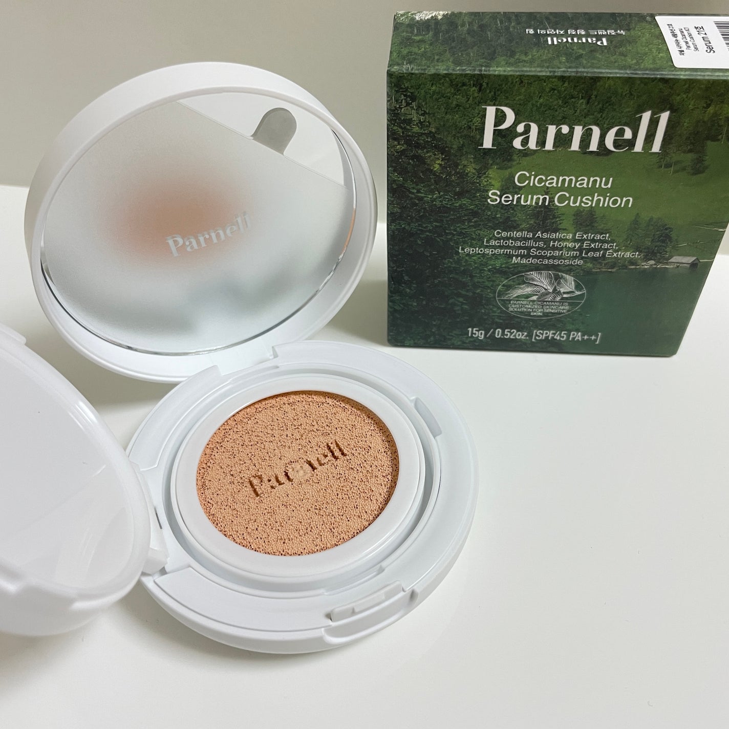 シカマヌ セラム クッションファンデ/parnell/クッションファンデーションを使ったクチコミ(2枚目)