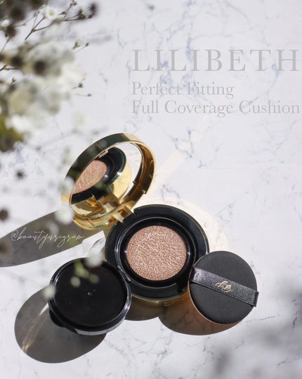 パーフェクティングフィッティング フルカバレッジクッション/LILIBETH/クッションファンデーションを使ったクチコミ(1枚目)