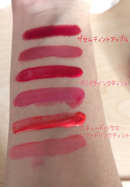 ウォーター キャンディー ティント/the SAEM/リップティントを使ったクチコミ(2枚目)