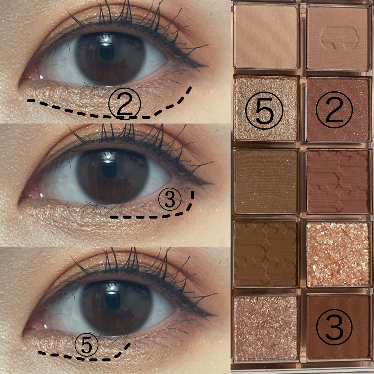プロ アイ パレット/CLIO/アイシャドウパレットを使ったクチコミ(4枚目)