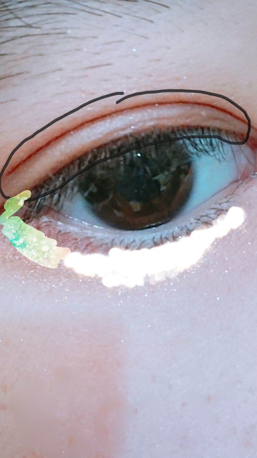 リキッドアイブロウ/U R GLAM/リキッドアイブロウを使ったクチコミ（3枚目）