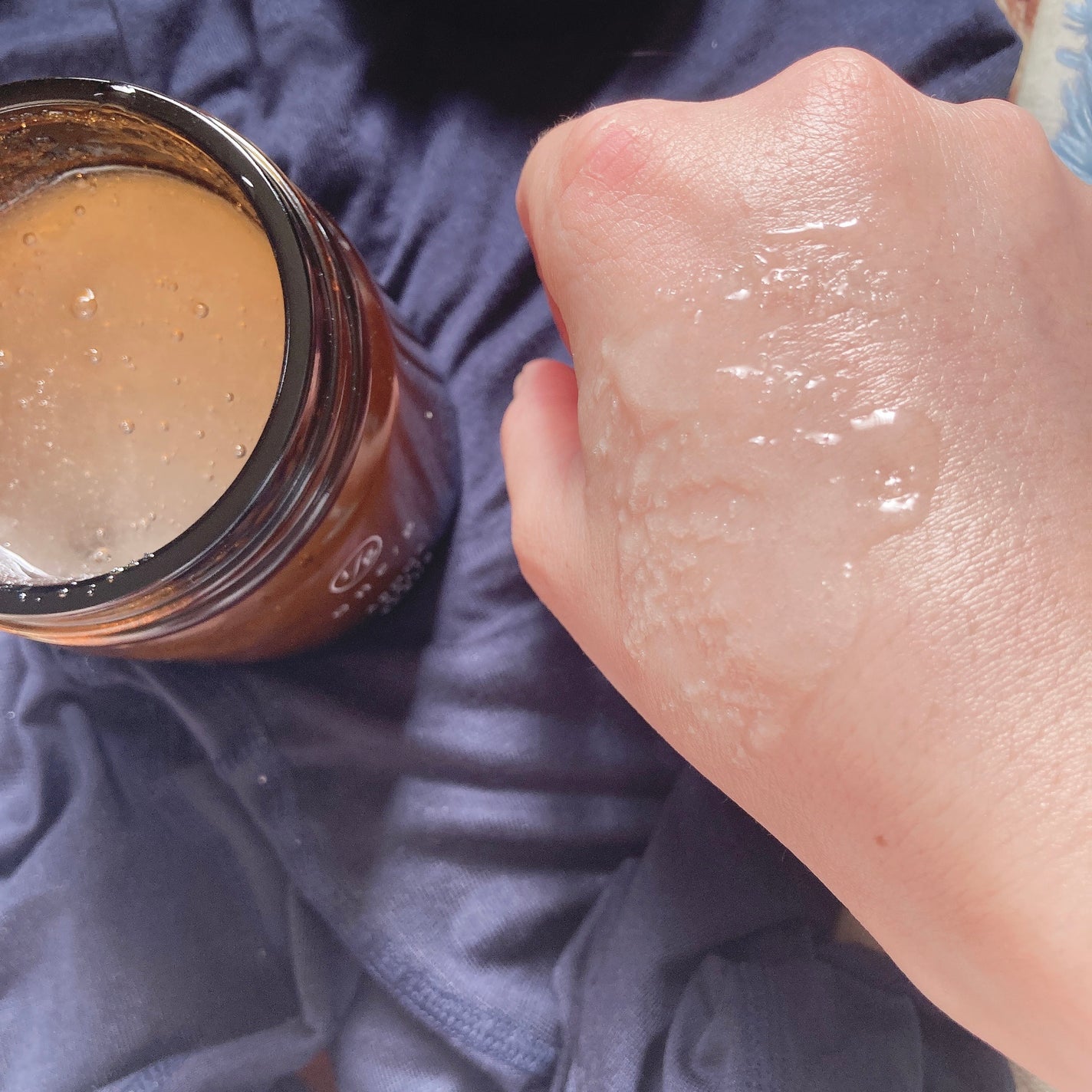 アロマソルトスクラブ/ワンオーバージー/ボディスクラブを使ったクチコミ(3枚目)