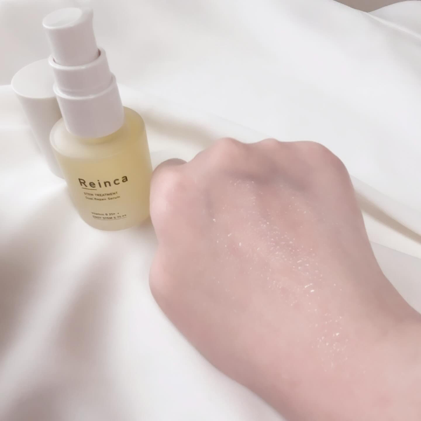ステムトリートメント デュアルリペアセラム/Reinca/美容液を使ったクチコミ（3枚目）