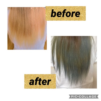 カラーリングミルク【旧】/パルティ/ヘアカラーを使ったクチコミ(4枚目)