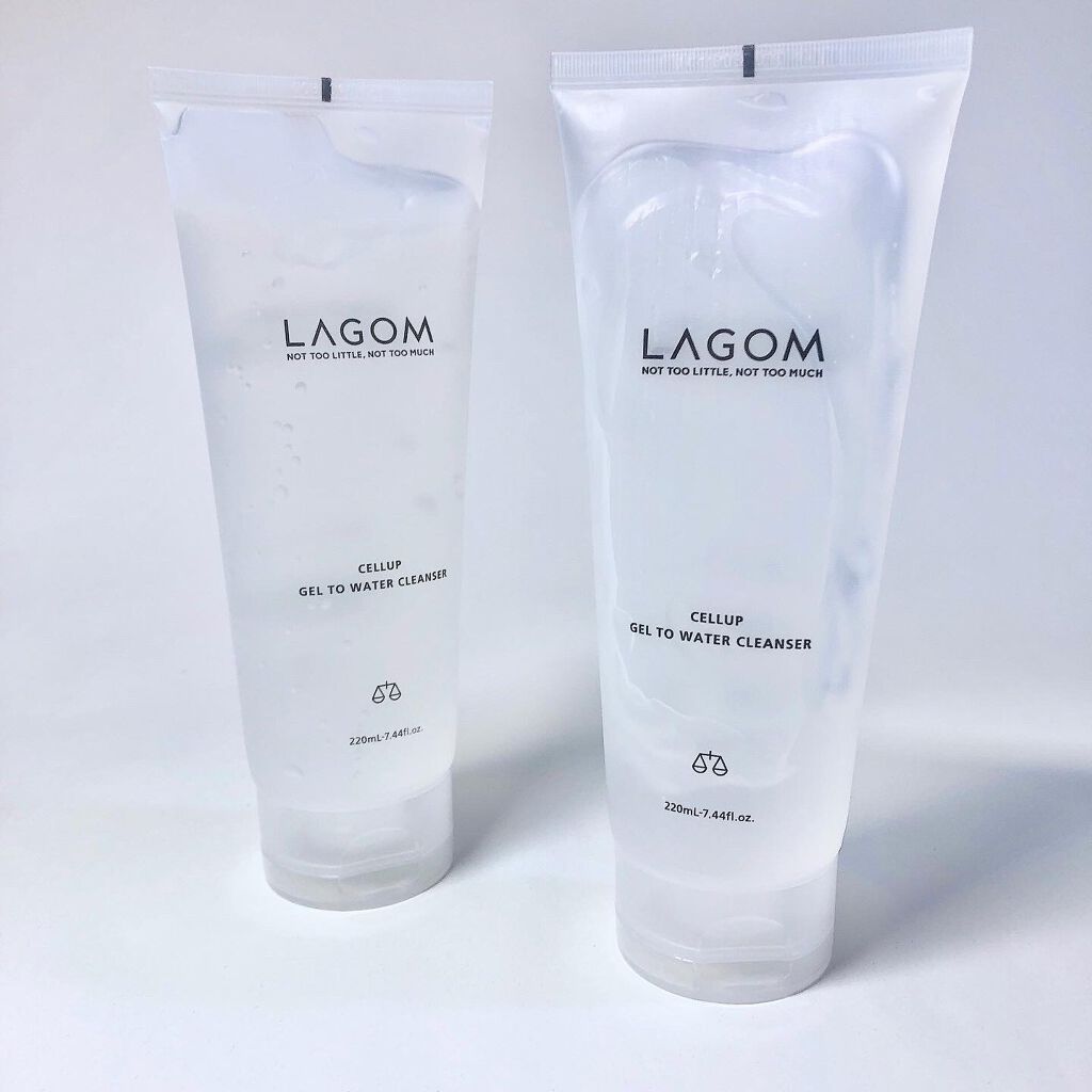 ラゴム ジェルトゥウォーター クレンザー(朝用洗顔)/LAGOM /その他洗顔料を使ったクチコミ(4枚目)