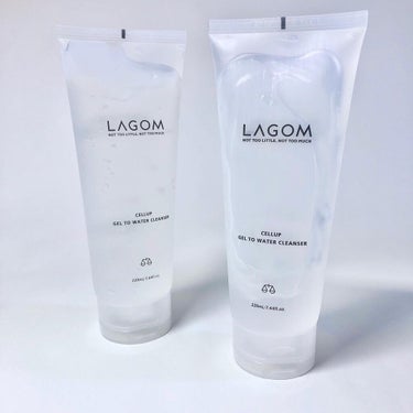 ラゴム ジェルトゥウォーター クレンザー(朝用洗顔)/LAGOM /洗顔フォームを使ったクチコミ（4枚目）