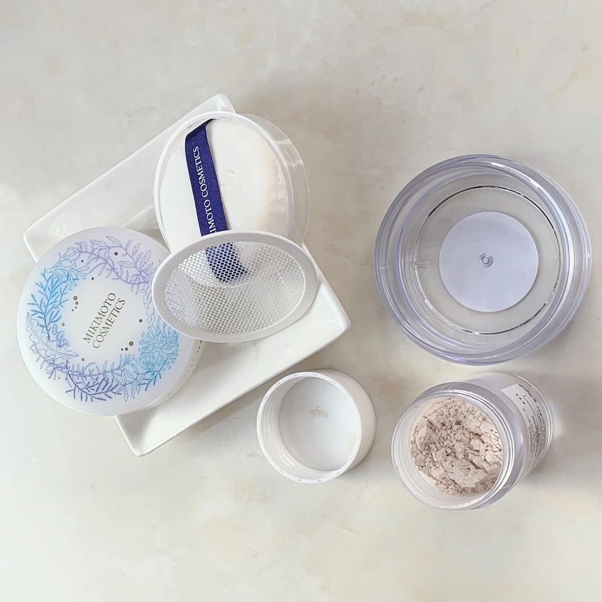 フェイスパウダーセット(TL)/ミキモト コスメティックス/ルースパウダーを使ったクチコミ(4枚目)