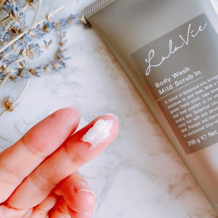 ボディウォッシュ マイルドスクラブイン/Lala Vie/ボディスクラブを使ったクチコミ(2枚目)