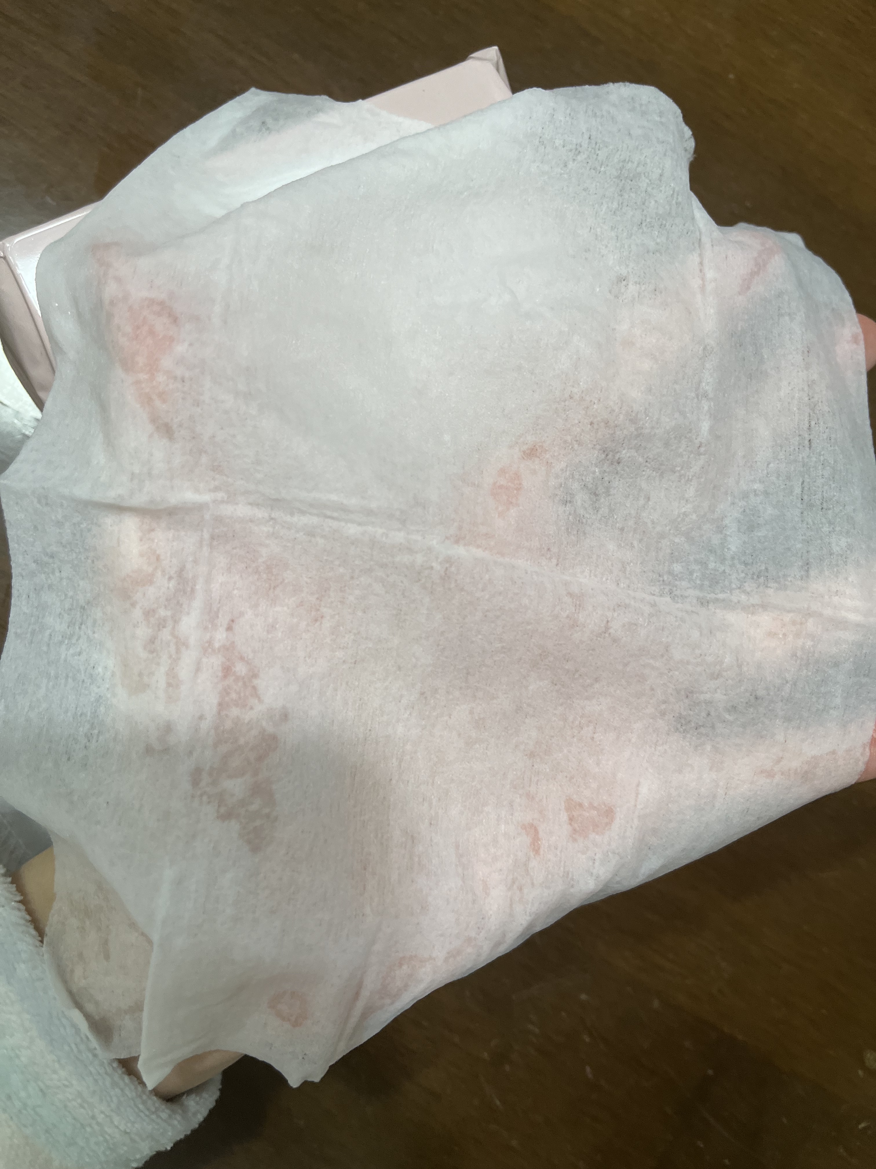 ミセラークレンジングシート ブライトアップ/ビフェスタ/クレンジングシートを使ったクチコミ（3枚目）