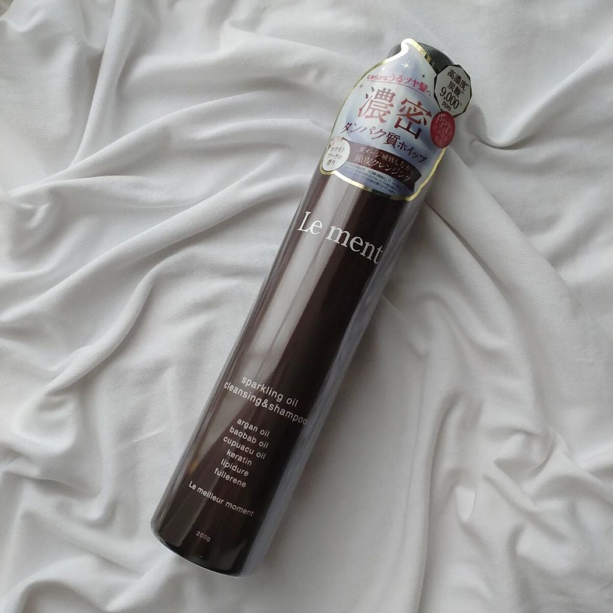ルメント スパークリングオイル クレンジング&シャンプー/Le ment/市販シャンプーを使ったクチコミ(1枚目)