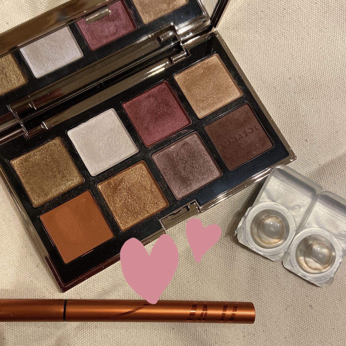 アイカラーレーション スペシャルエディション/LUNASOL/アイシャドウパレットを使ったクチコミ（1枚目）