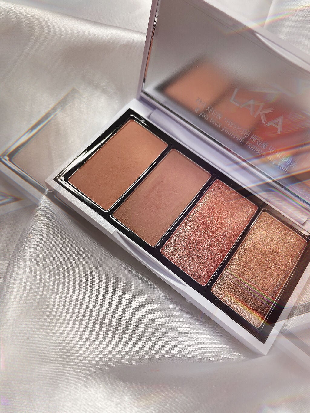ジャストアイパレット/Laka/アイシャドウパレットを使ったクチコミ(3枚目)