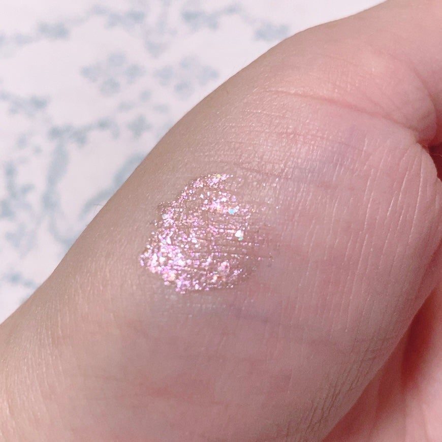 スターリット リキッドグリッター/dasique/メイクアップを使ったクチコミ(4枚目)