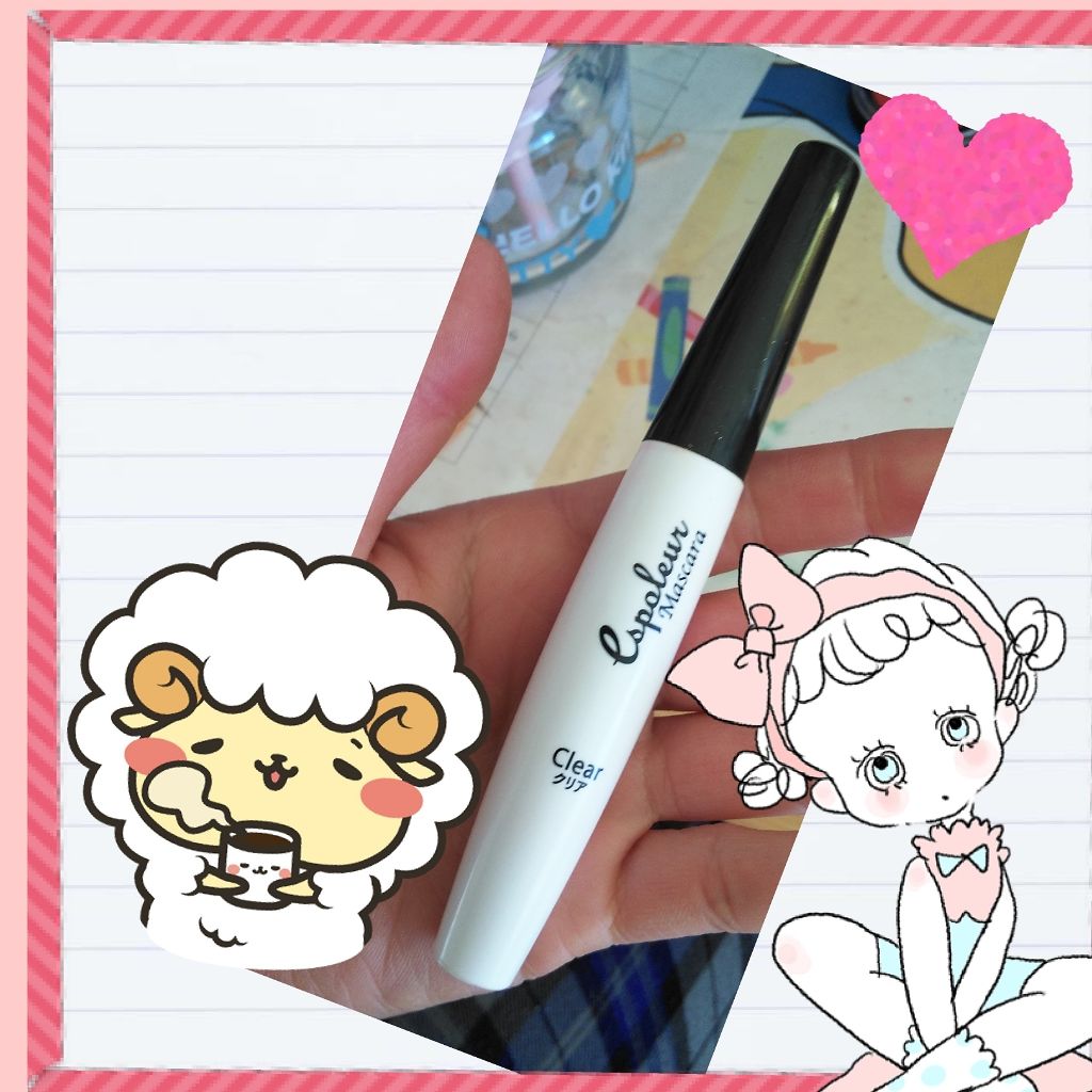 エスポルール カラーマスカラ/エスポルール/マスカラを使ったクチコミ(1枚目)