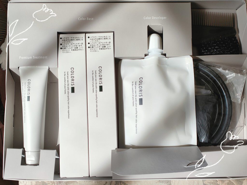 パーソナライズヘアカラー COLORIS/COLORIS/ヘアカラーを使ったクチコミ（2枚目）