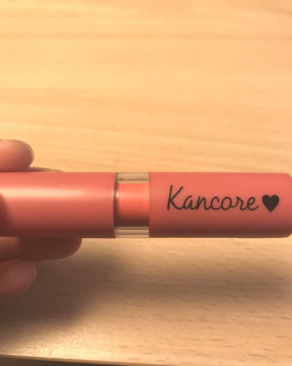 カンコレ マットリップスティック/DAISO/口紅を使ったクチコミ（2枚目）