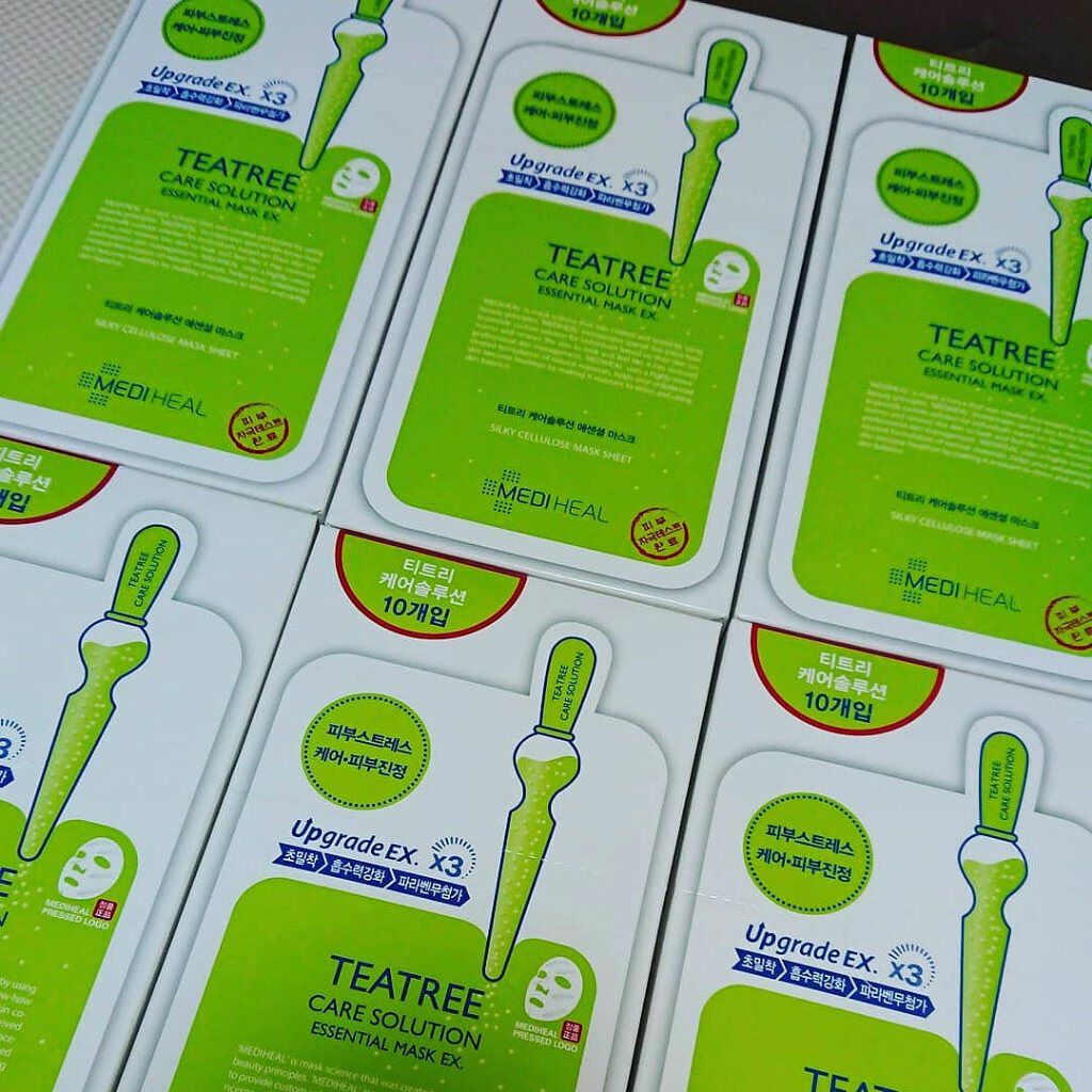 ティーツリーケアソリューション アンプルマスクJEX/MEDIHEAL/シートマスク・パックを使ったクチコミ（1枚目）