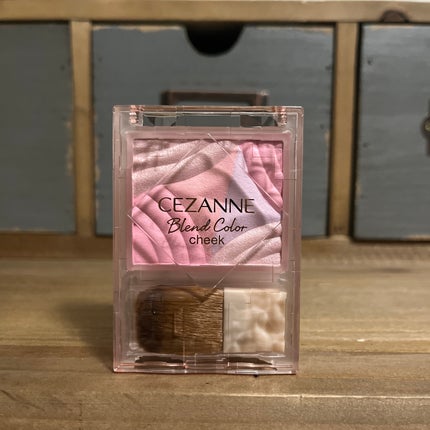 ブレンドカラーチーク/CEZANNE/チークを使ったクチコミ(1枚目)