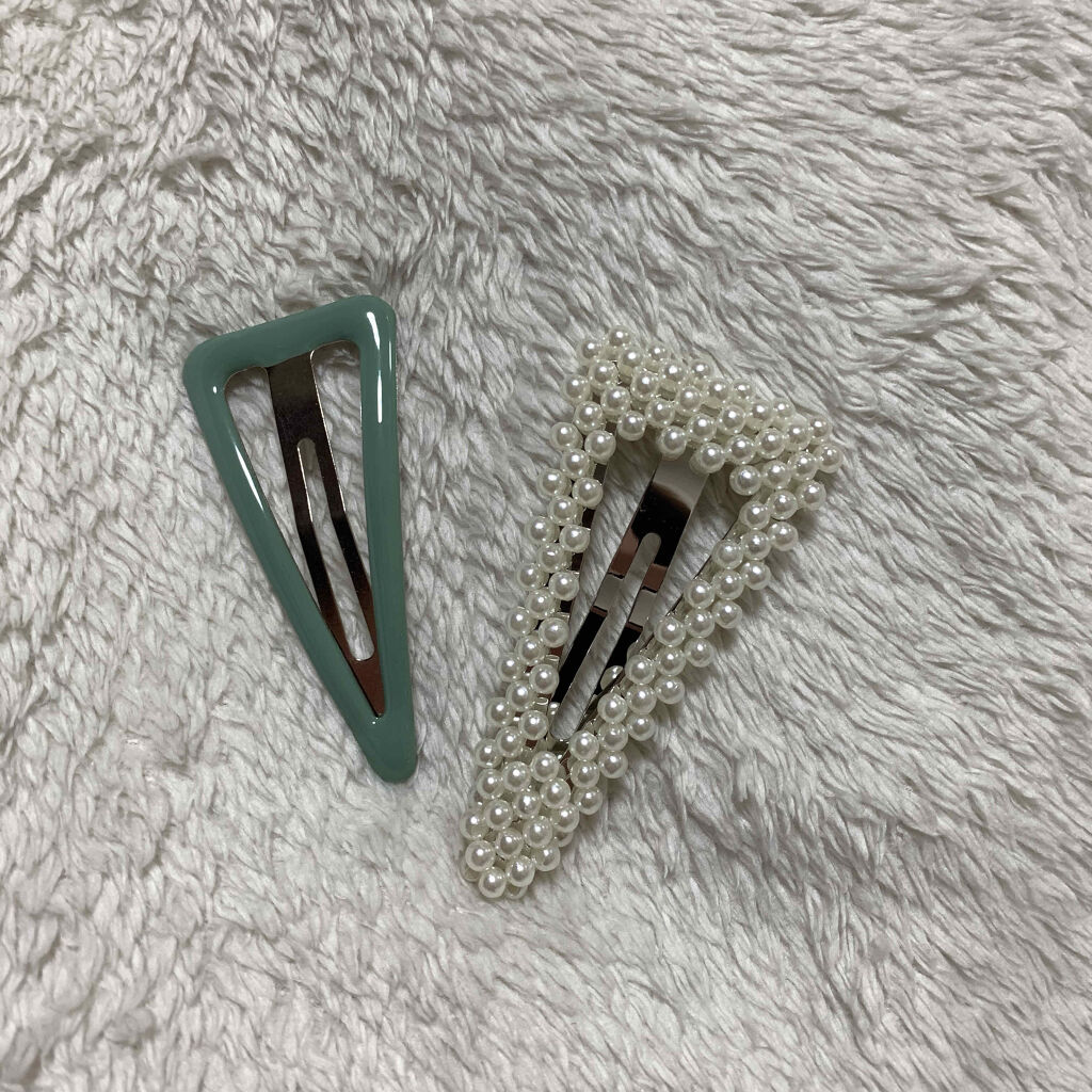 【2点セット】セットヘアピン/WEGO/ヘアアクセサリーを使ったクチコミ（2枚目）