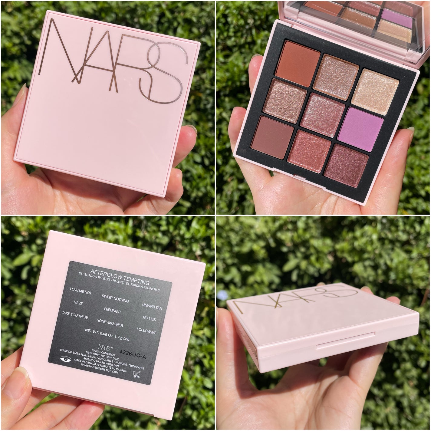2024年冬新作アイシャドウパレット】NARS アフターグロー テンプ 2024年冬新作アイシャドウパレット】NARS アフターグロー テンプ