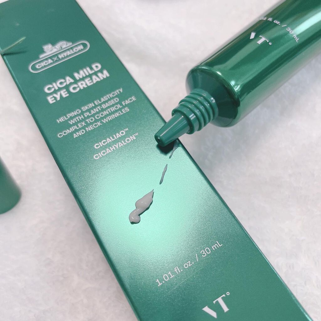 CICA マイルドアイクリーム/VT/アイケア・アイクリームを使ったクチコミ（3枚目）