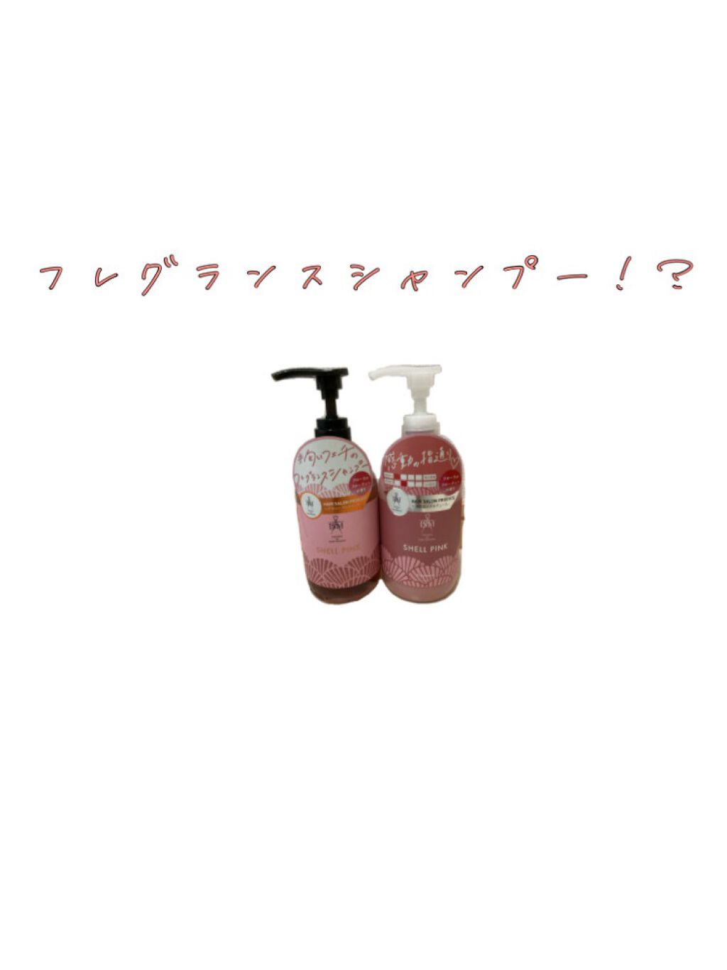 SHELL PINK シャンプー／トリートメント/ISM/市販シャンプーを使ったクチコミ（1枚目）