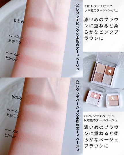 THE アイパレR/b idol/アイシャドウパレットを使ったクチコミ(5枚目)