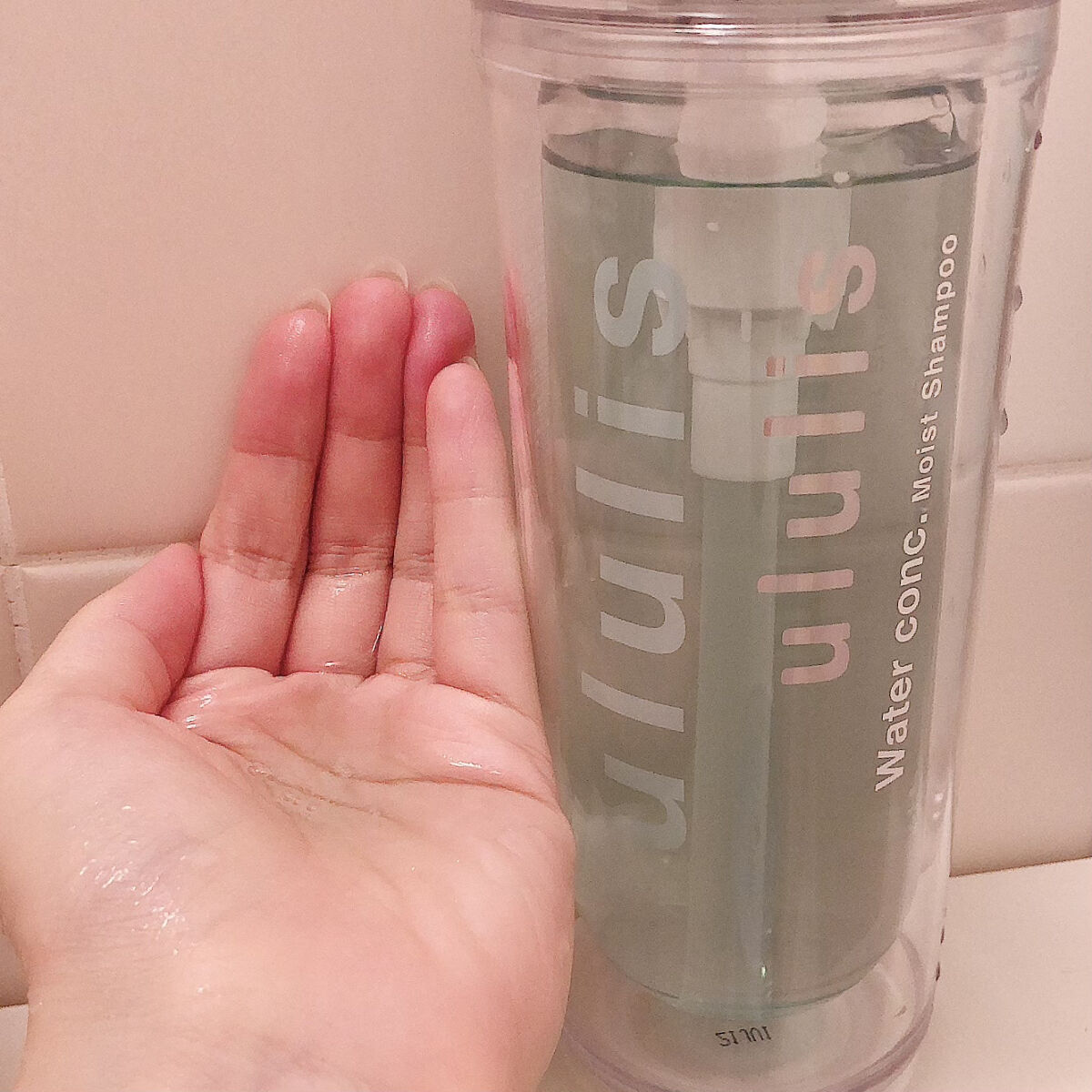 ウォーターコンク モイストシャンプー/ヘアトリートメント/ululis/市販シャンプーを使ったクチコミ（2枚目）