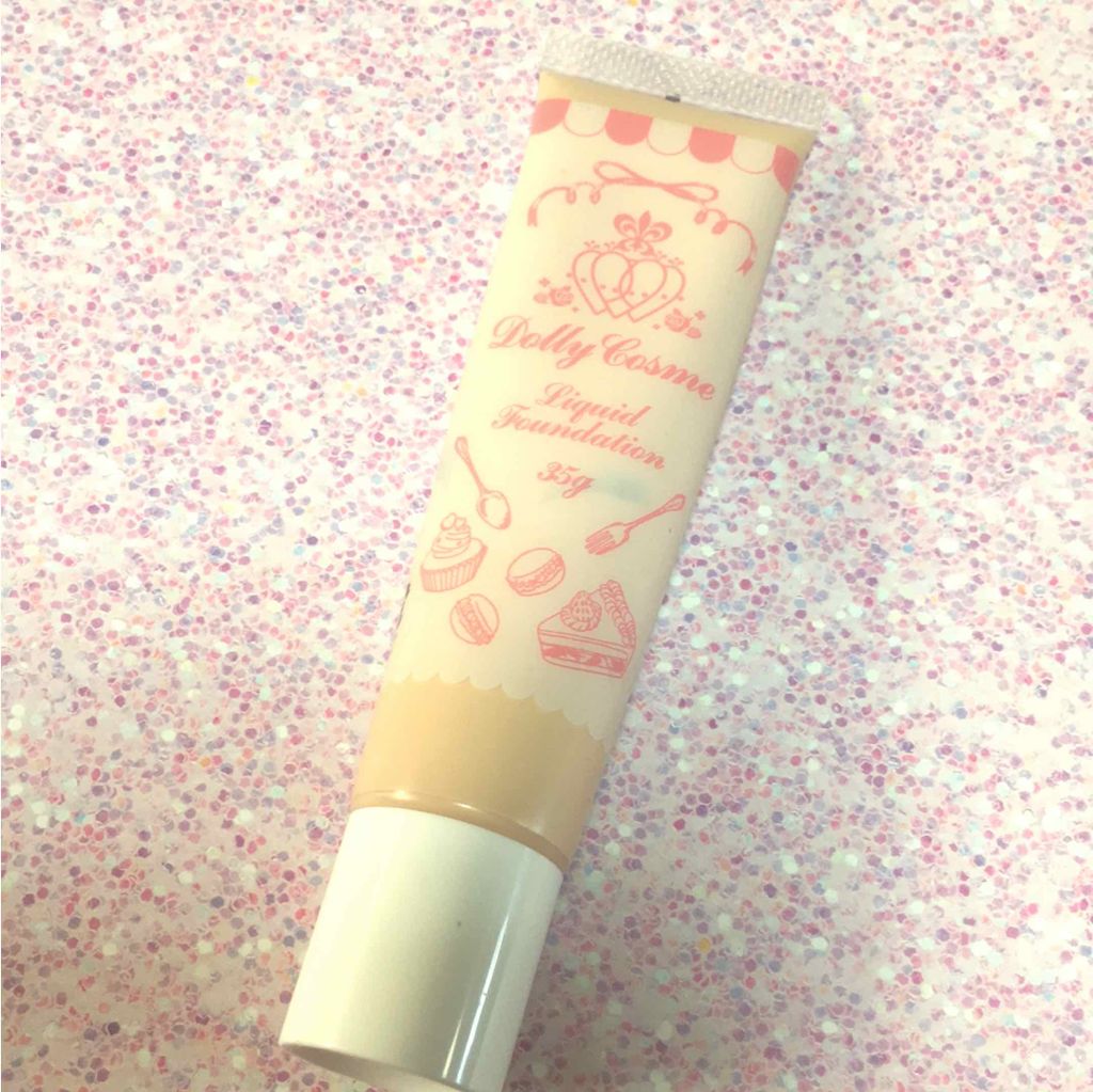 リキッドファンデーション/DollyCosme/リキッドファンデーションを使ったクチコミ(1枚目)