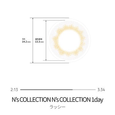 N’s COLLECTION 1day/N’s COLLECTION/ワンデー（１DAY）カラコンを使ったクチコミ（1枚目）