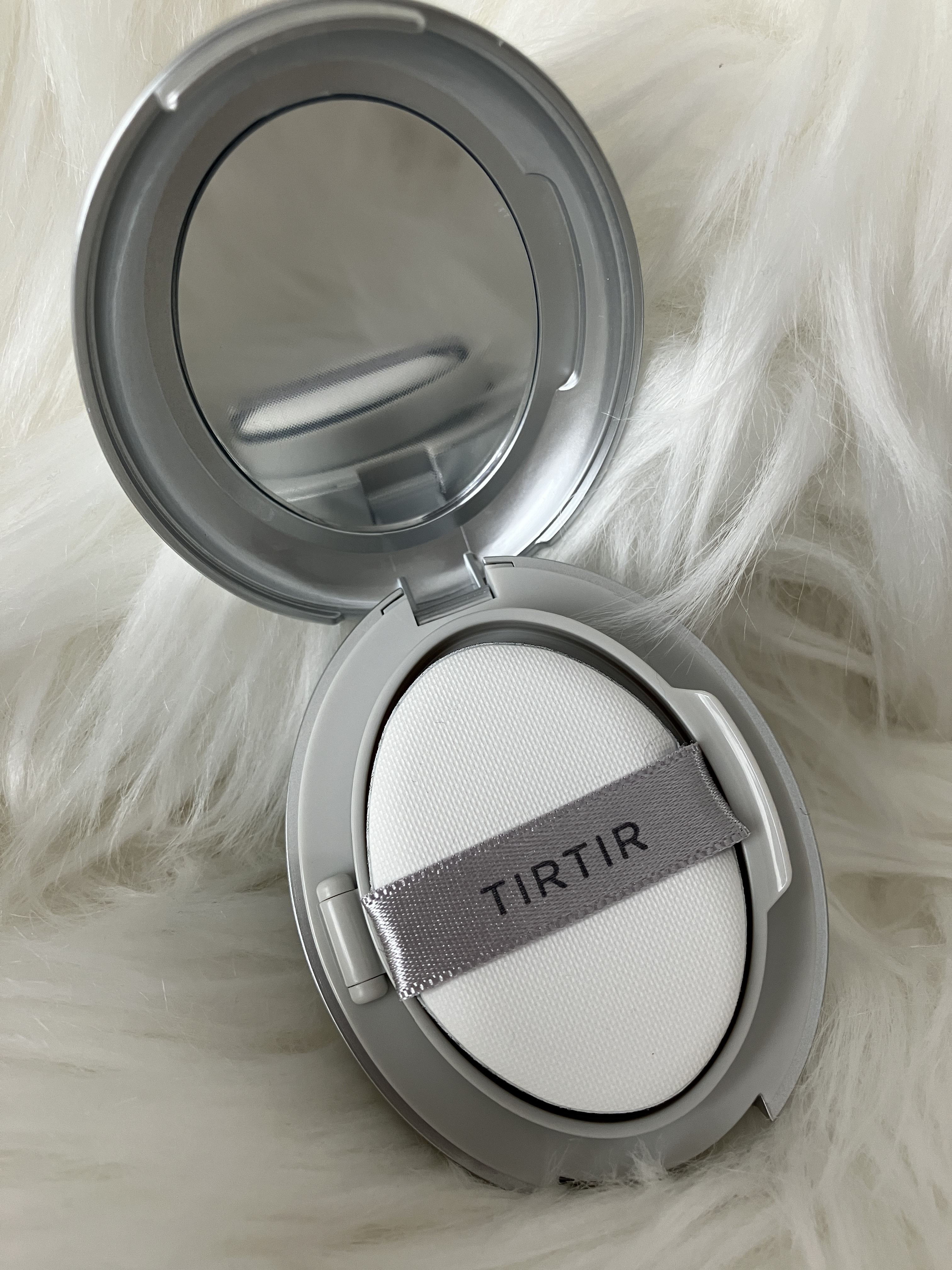 マスクフィットオーラクッション 21N アイボリー(IVORY)(ミニ)/TIRTIR(ティルティル)/クッションファンデーションを使ったクチコミ（3枚目）