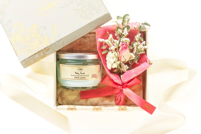 SABON 15thフラワーキット ボディスクラブ 