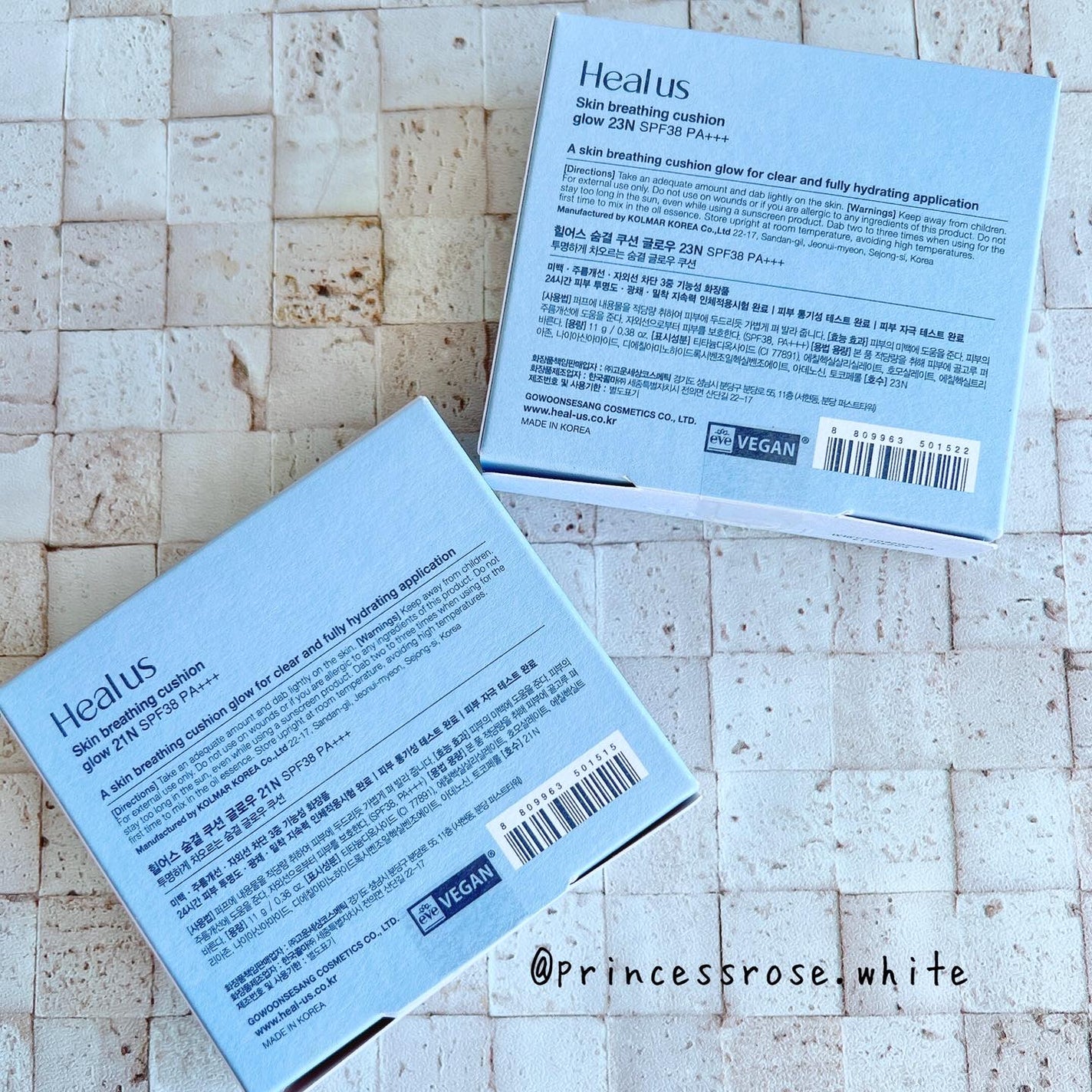 ブリージンググロークッション/Healus/クッションファンデーションを使ったクチコミ(2枚目)