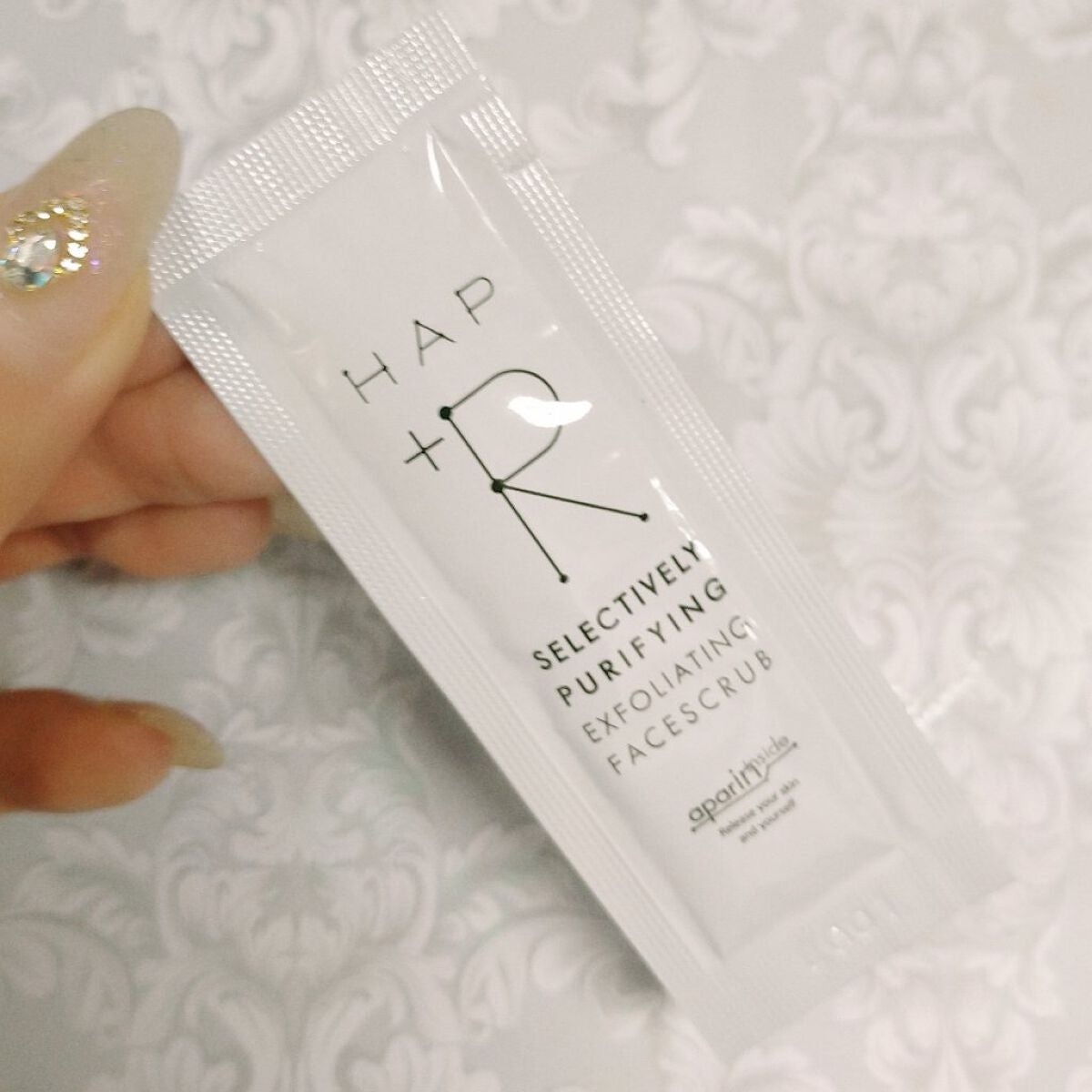 フェイススクラブ /HAP+R/スクラブ・ゴマージュを使ったクチコミ(3枚目)