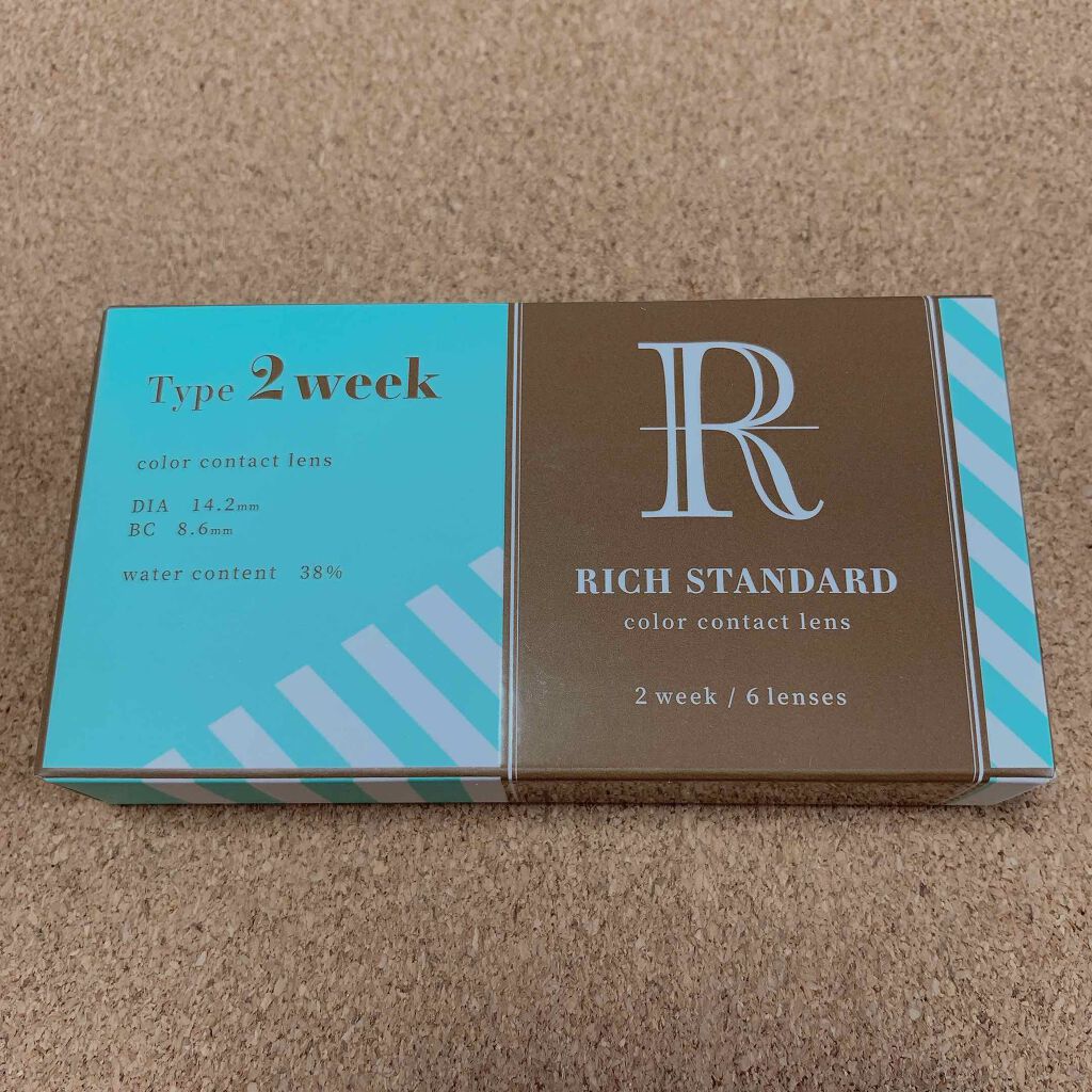 リッチスタンダード2WEEKシリーズ/RICH STANDARD/２週間（２WEEKS）カラコンを使ったクチコミ（1枚目）