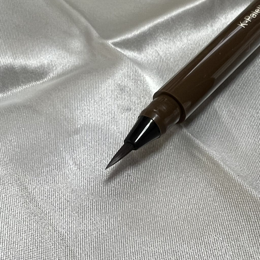 ラスティングツーウェイアイブロウ リキッドWpa 03 モカブラウン/K-パレット/リキッドアイブロウを使ったクチコミ（2枚目）