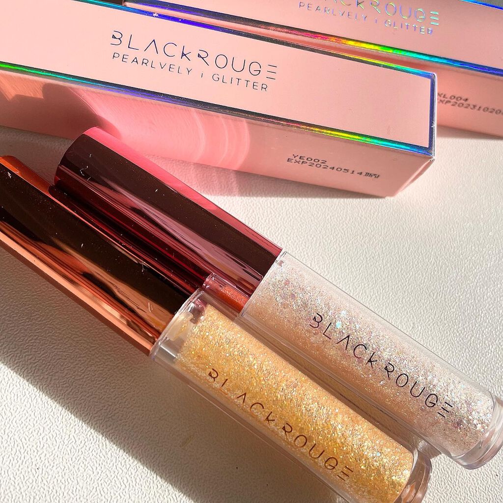 パールブリーアイグリッター/BLACK ROUGE/グリッターを使ったクチコミ（1枚目）