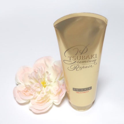 プレミアムリペア ヘアトリートメント/TSUBAKI/洗い流すヘアトリートメントを使ったクチコミ(1枚目)