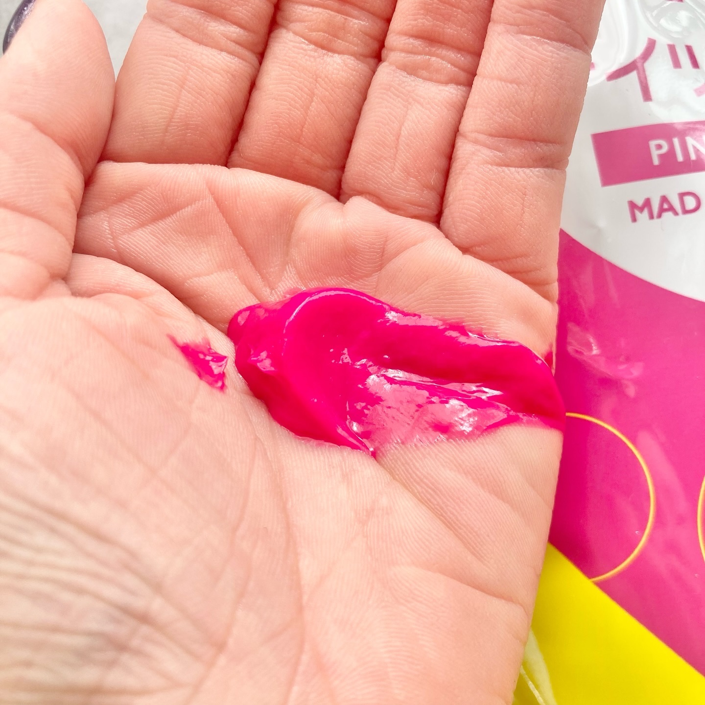 tottimo！ディップカラー ピンク/アイケイ/ヘアカラーを使ったクチコミ（3枚目）