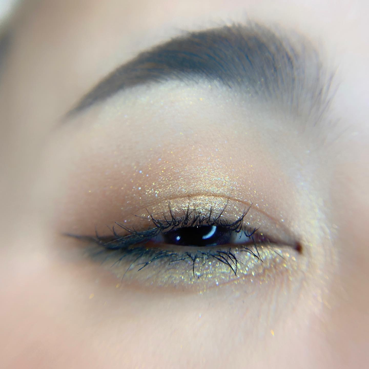 スリムエッジデュアルアイライナー 02 ブラウン/nobev/リキッドアイライナーを使ったクチコミ（3枚目）