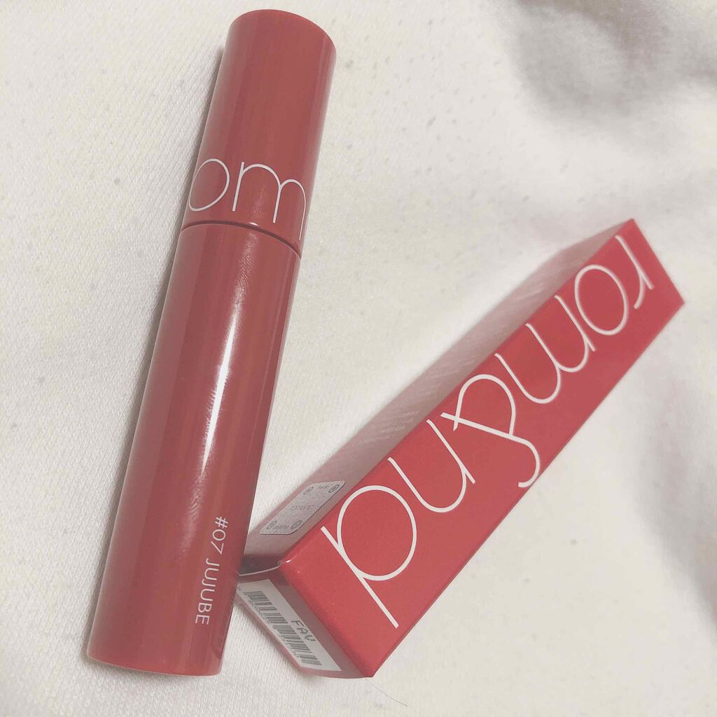 ジューシーラスティングティント/rom&nd/リップティントを使ったクチコミ(1枚目)